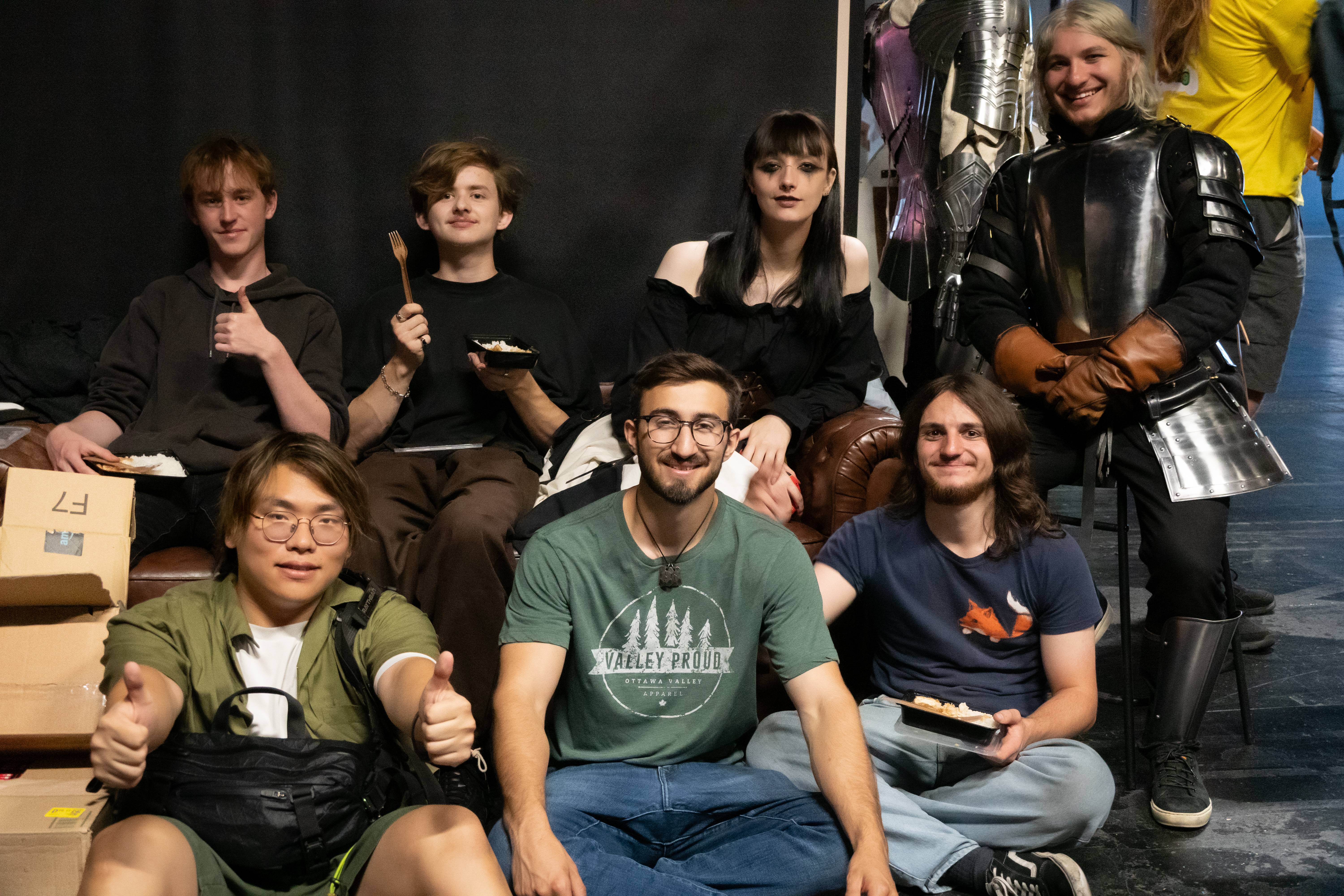 Team Insomnia Group Photo at Gamescom Booth